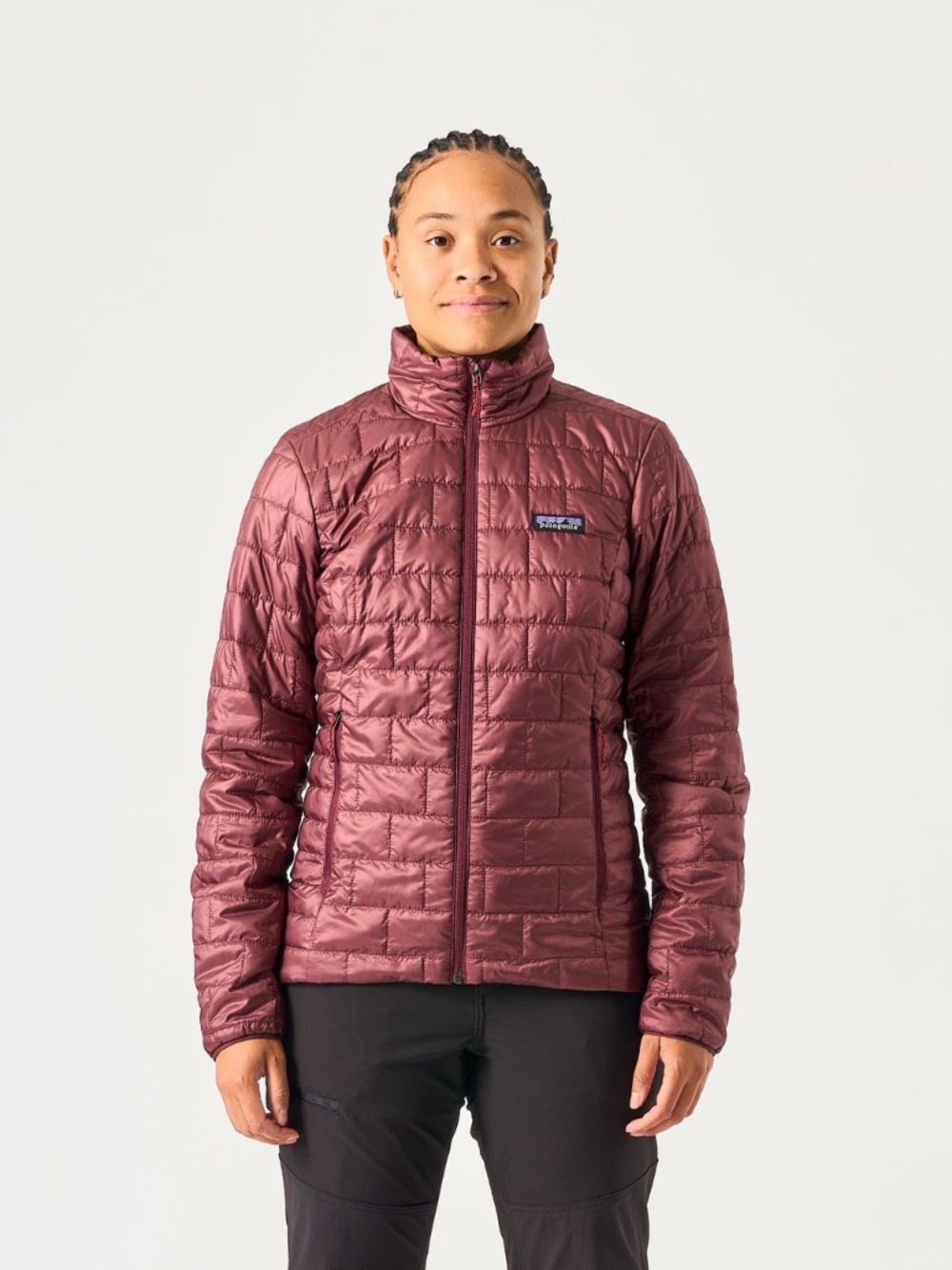 Patagonia Quilted Jacket - Brick Red